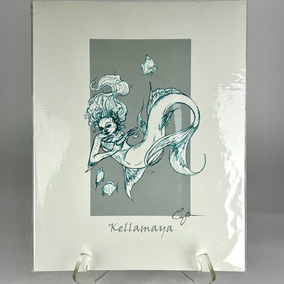 Kellamaya – Signed Mermaid Art Print by Brose Brothers Productions - Picture 2 of 7